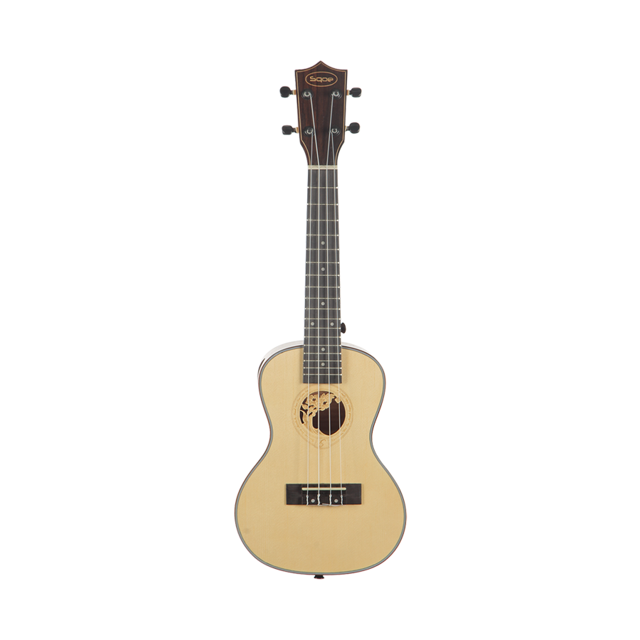 SQOE SQ-UK-24L комплект укулеле концерт и аксессуары